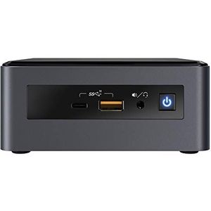 NUC BXNUC8I5INHX PC/Barebone i5-8265U 1,6 GHz UCFF zwart