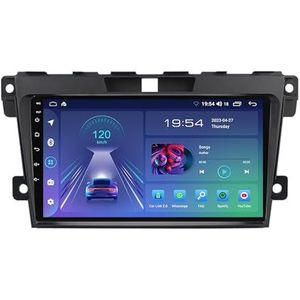 Android 12 Autoradio Voor Mazda CX-7 (2008-2015) 9 Inch Touchscreen Met GPS Navigatie Ondersteunt Draadloze Carplay Android Auto/HiFi/WiFi/GPS/RDS/DSP/Stuurwielbediening + Achteruitrijcamera(M100S -