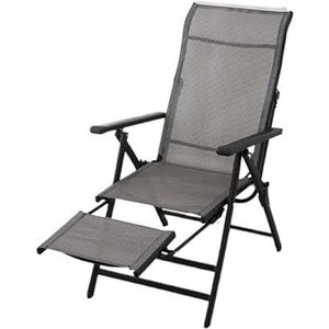 Opvouwbare ligstoel, vrijetijdsstoel for buitenterrastuinkamperen, draagbare zonnestoel (Color : Without rear support)