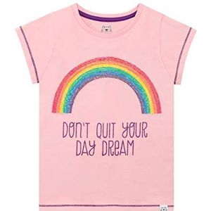 Harry Bear Regenboog T-shirt voor meisjes, roze, 92 cm