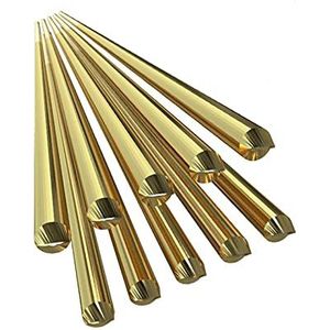 Plastic lasstaven, Messing lasdraad elektrode 1,6 mm x 333 mm soldeerstaaf zonder vloeimiddel, verpakking van 10/20/50 stuks(10PCS)