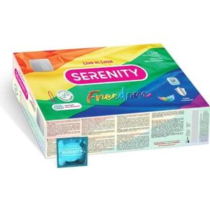 Serenity FREEDOM Ultra Soft Classic condooms. 144 stuks per doos/Serenity FREEDOM Ultra Soft Classic condoms. 144 pcs per box