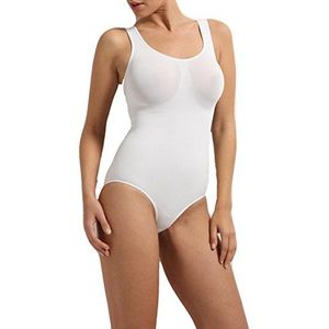 SENSI' body voor dames, naadloos, schoudervrij, comfortabel, gemaakt in Italië - - Medium