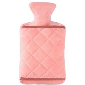 Warmwaterflessen Afneembare stoffen hoes Verdikte explosieveilige warme buik Water vullen met water Warme handtas Verwarmingsproducten-01alleen stoffen tas,Verenigde Staten