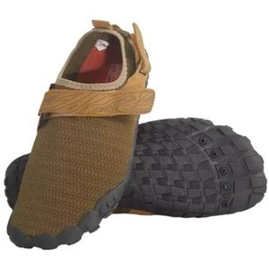 UBOHUZ Waterschoenen, waterschoenen, outdoor, sneldrogend, strand, heren, dames, 1 paar, zwemmen, aquaschoenen, blote voeten, ademend, wandelen, antislip voor surfen, duiken, Bruin, 47 EU