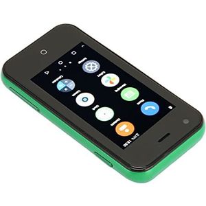 Mini-smartphone 2,5 Inch Quad Core 3G Mobiele Telefoon, Ontgrendeld Dual SIM, voorKleine Telefoon met WiFi (Groente)