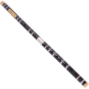 Professionele bamboefluit Zwarte Dubbele Plug Wit Koperen Fluit Professionele Tweedelige Fluit Studentenfluit (Color : E)