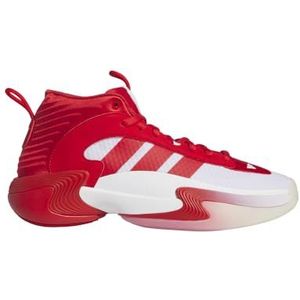 adidas Exhibit Select Mid Top, gymschoenen voor dames, wit collegiate rood, 37 1/3 EU, Wit Collegiate Rood Collegiate Rood, 37.5 EU