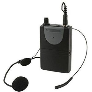 Headset Microfoon voor QTX en Adastra Draagbare PA Units | Selecteer de juiste frequentie VHF 174.1MHz