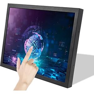 VSDISPLAY Écran tactile industriel de 17 pouces, écran LCD tactile résistif TFT 17"" 1280 x 1024 1000 nits, avec carte contrôleur VGA DVI