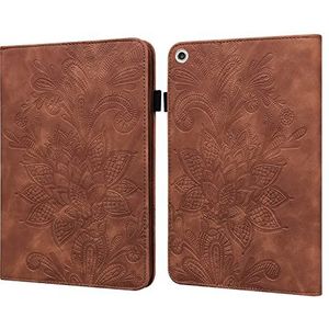 Tablet PC-hoes Lederen tablethut compatibel met Lenovo M10 TB-X505L/TB-X505F/TB-X605L/TB-X605F P10 (TB-X705F TB-X705L), Beugeltype tablet Pc Case met kaartslot schokbestendig PU Lederen kas flip porte