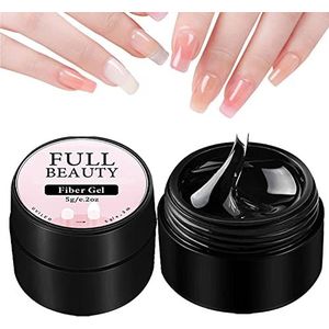 2 Pcs Gel Builder voor nagels, Nagellijm voor nageltips, Nail Versterk Nail Art Manicure, Nagellak Gel Voor Gebroken Nagels Reparatie Nagels Extension Nagel Decoratie, Nagel