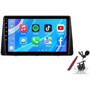 Android 14 Autoradio Navi voor F-ord Focus (2019-2021) 9 Inch Touchscreen Multimedia Speler met Draadloze Carplay GPS Navigatie FM RDS Bluetooth 5G-WiFi SWC DSP,M120s