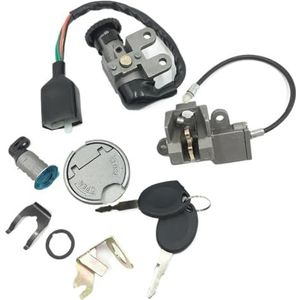 Contact Sleutelschakelaar Voor GY6 139QMB 50cc 125cc 150cc Scooterkit 5-pins Motorfiets Contactslot Sleutel