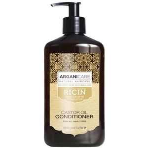 Arganicare Reconstructieve conditioner met biologische ricinusolie, 400 ml