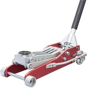 Hydraulische krik, 1,5-3 ton 48 cm hefhoogte auto hydraulische krik dubbele pomplift aluminiumlegering bandenwisselhefgereedschap geschikt for sedans SUV(3Ton)