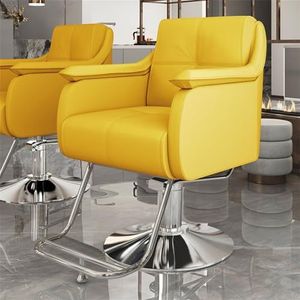 Kapsalonstoel met zware hydraulische pomp, kappersstoelen voor haarstylisten, in hoogte verstelbaar, 360° draaibaar, voor kapperszaken, huizen en spa's,B