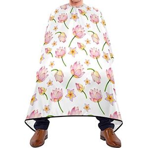 Kapper Cape 140x168cm, Verse Cartoon Lotus Kappers Schort Verstelbare Kappers Cape Duurzaam Haar Snijden Toga, Voor Haar Styling, Kappers, Kappers