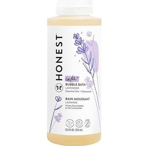 The Honest Company Schuimbad, zacht voor baby's, natuurlijke oorsprong, scheurvrij, hypoallergeen, rustige lavendel, 355 ml
