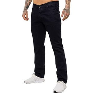 ﻿989Zé ENZO Herenbroek Regular Fit Werkbroek Jeans Stretch EZ359 BLAUW 44W / 32L