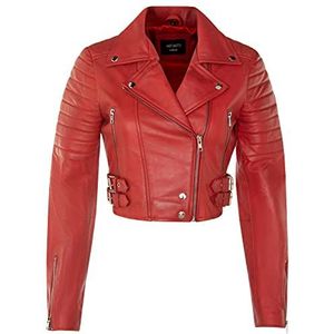 Dames - Brando - Leren Bikerjack - Damascus - Ultrazacht Nappa