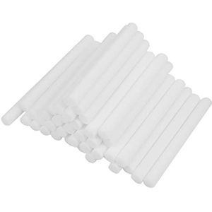 Dasertoe 40Pcs Wattenstaafje Filters Refill Sticks Vervanging Wicks Voor Draagbare Persoonlijke USB Aangedreven Luchtbevochtigers Maker