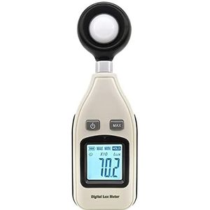 Luxmeter Lichtmeter spectrometer 0.1~200.000lux hold-functie, 2 in 1 automatische handmatige bereik Ambient verlichtingstester for fotometerfotografie 0.1lux Effectief en veelzijdig