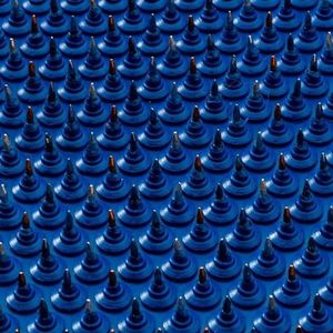 Lyapko Fakir-mat, naaldenprikkelmat, naaldmassagemat van Dr Teppich Large Plusus 6,2 Ag, accudrukmat van hoogwaardige materialen, acupunctuurmat, massagemat optimaal om te ontspannen.