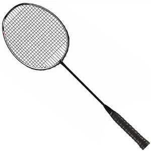 Badmintonset Badminton Racket Professional Carbon Portable for Training Single Package Badmintonracket (Size : Noir)
