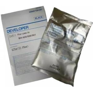 XGdEKA Ontwikkelingspoeder, compatibel met DV511, compatibel met kopieerapparaat 420 500 421 501, zwart