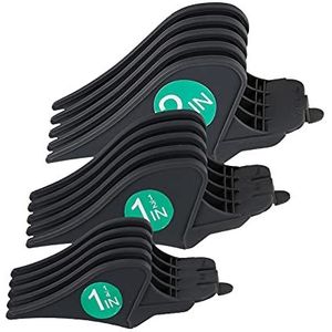 Tondeuse Clipper Guide Cutter Attachment 3 stks Professionele Styling Limit Kam Kappers Kapper Vervanging Set