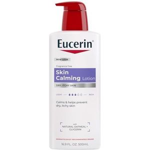 Eucerin Skin Calming Lotion - Full Body Lotion for Dry - Itchy Skin - Natural 500ml