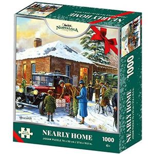 Kevin Walsh K34001 Kerst Collectie Bijna Thuis 1000 Stuk Jigsaw Puzzle