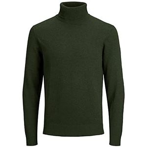 JACK & JONES Gebreide trui met rolkraag, groen (roze)., L