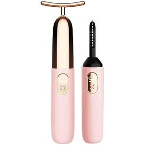 Mini wimperkruller elektrische 2-in-1, USB-oplaadbaar, lichtgewicht, draagbaar, wimperkruller gemaakt van kunststof materialen