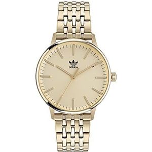 Adidas Stainless Steel Gold-Tone Bracelet Watch (Model: AOSY220242I)