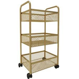 Rollende kar, rollend opslagstation Esthetische voorraadhouder, for Beauty Spa Cosmetologie Massage, Tattoo Manicure Gezichtsgereedschaphouder Station(Color2)