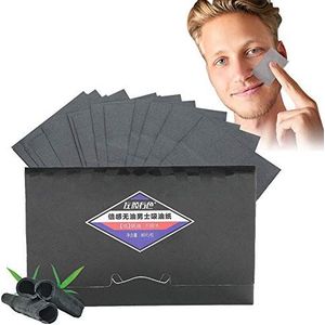 80 stks / pak olie absorberende stoffen, mannen blotter gezicht olie absorberende regeling drogen controle clean face schoonheid droger papier