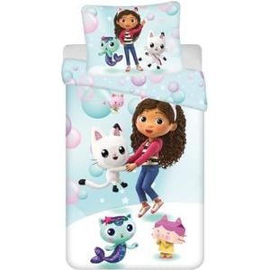 My sweety pop - Beddengoed - Gabby's Dollhouse - 2-delig - Kind - Dekbedovertrek - Omkeerbaar - 140 x 200 - Kussensloop - 70 x 90 cm Beddengoed - 100% Polyester - Gabby