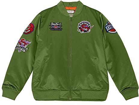 Satijnen bomberjack Mitchell & Ness Flight Toronto Raptors