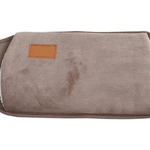 DieffematicRSD Warmwaterkruik Oplaadbare Warmwaterkruik Warme Taille Schat Super Zachte Taille Riem Pluche Warmwaterkruik Cover Handwarmer Warm Paleis (Color : Gray)