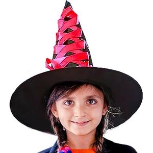 Halloween heks kostuum bezem | Halloween Fairytale Accessoires Fancy Witch Dress Up - Heksenaccessoires voor kinderen van 3-12 jaar voor Halloween, verkleedfeest, themafeest, rollenspel! Jomewory