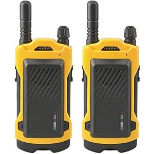 Peuters Walkie Talkies,2-delige kinder walkie talkies - Radiospeelgoed van 200 meter voor buiten, kamperen, wandelen voor kinderen van 3-12 jaar Pisamhid