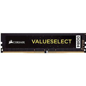 Corsair - DDR4 ValueSelect - RAM - Zwart - 4GB - 2666MHz - DIMM 288 pin