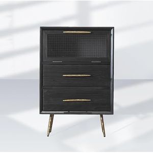 Buffets & Sideboards Dressoir, buffetkast modern minimalistisch massief hout tegen de muur woonkamerinrichting kleine huishoudelijke woonkamer en hal entreekast opbergkast (Color : Chest of drawers,