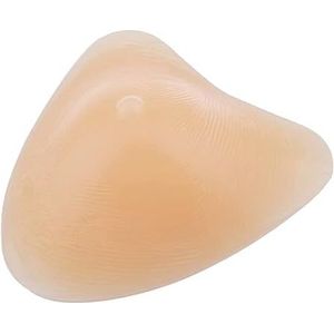 HomeJoySet Zelfklevende Driehoekige Siliconen Borstprothesen - Natuurlijk, Echt Gevoel For Transgender, Mastectomie En Cosplay - 200 G/stuk, Huidskleur, 1 Stuk(Nude_200g/Piece)