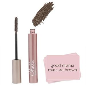 Chella Good Drama Vegan Mascara, 0.33 Fl. Oz (Brown)