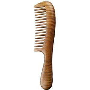 Houten voor vrouwen - hout handgemaakte haar ontklitter, krullend haar, hoofdhuid massager, vrouwen haar styling tools voor alle haartypes