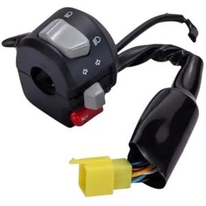Motorfiets Stuur Schakelaar Voor Suzuki Haojue DR150 DR160 DR 150cc 160cc HJ150-10 Motorfiets Stuurschakelaars Bedieningslichtschakelaar Indicator(Left)
