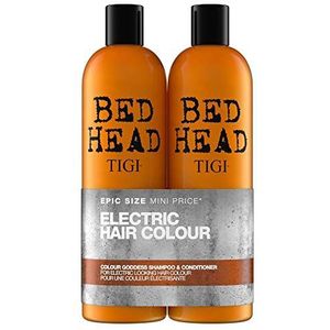 TIGI Colour Goddess Shampoo &Conditioner Oil Infusion,750 ml (2er Pack),Meerkleuren